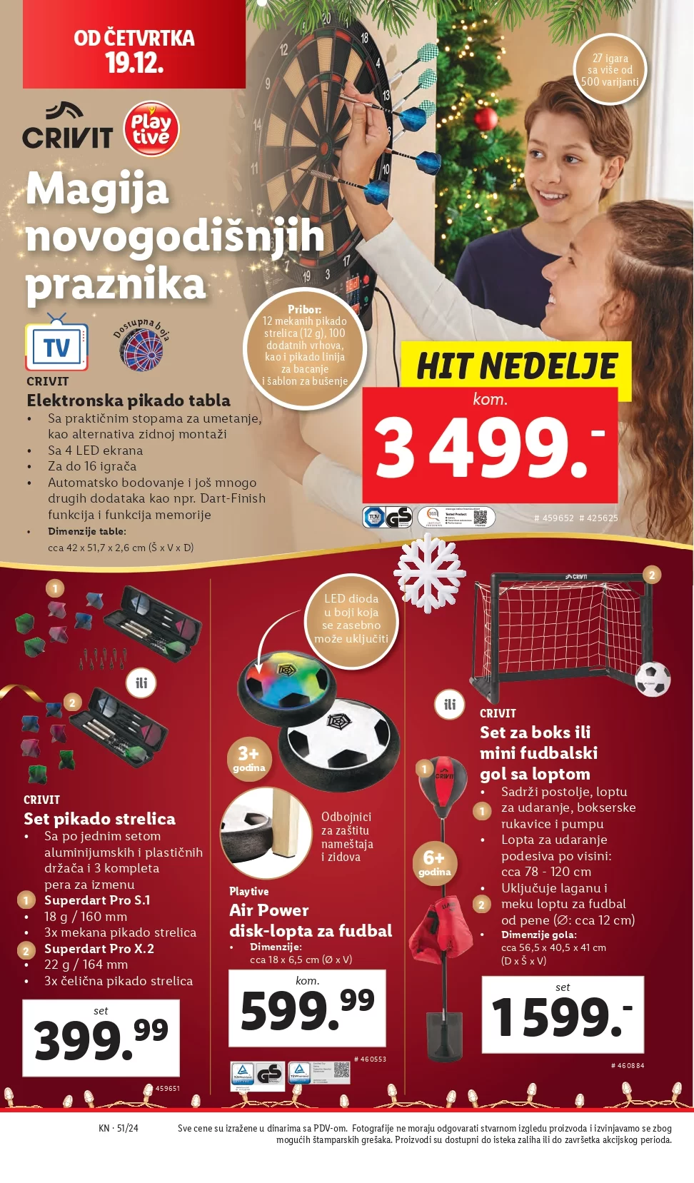 Lidl katalog NEPREHRANA 19-25.12.2024.