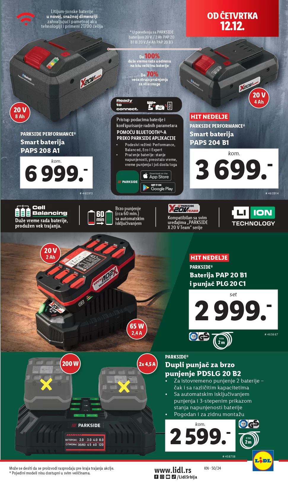 Lidl katalog NEPREHRANA 12-18.12.2024.