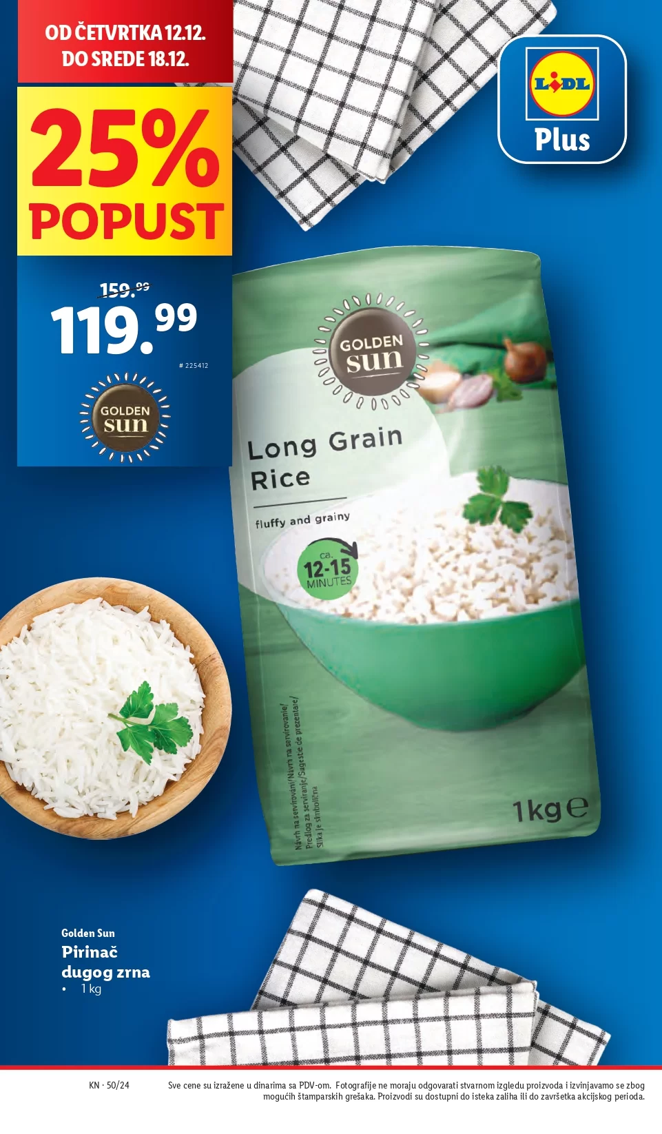 Lidl katalog PREHRANA 12-18.12.2024.