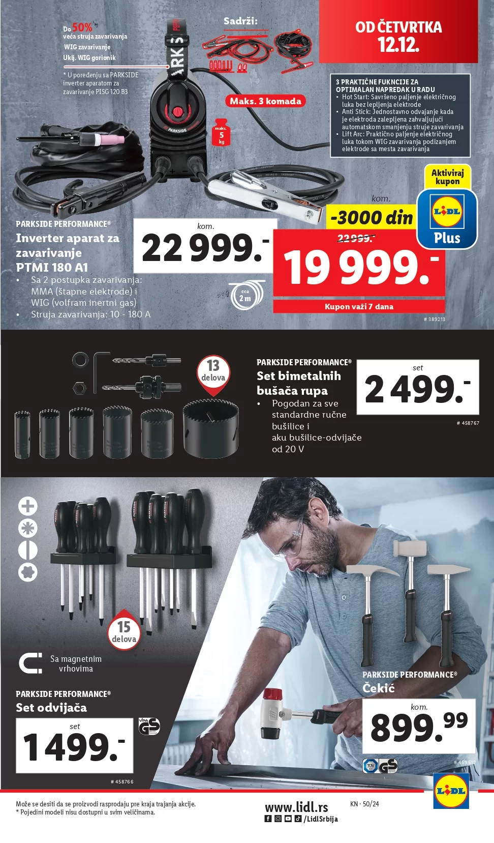 Lidl katalog NEPREHRANA 12-18.12.2024.