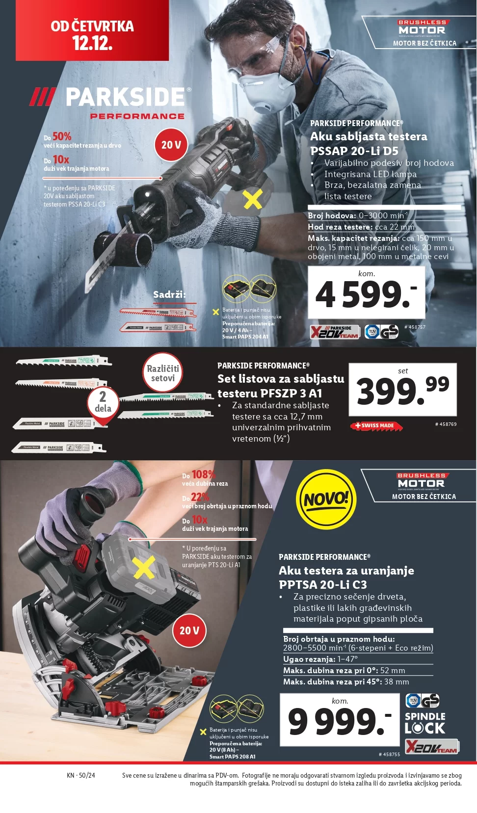 Lidl katalog NEPREHRANA 12-18.12.2024.