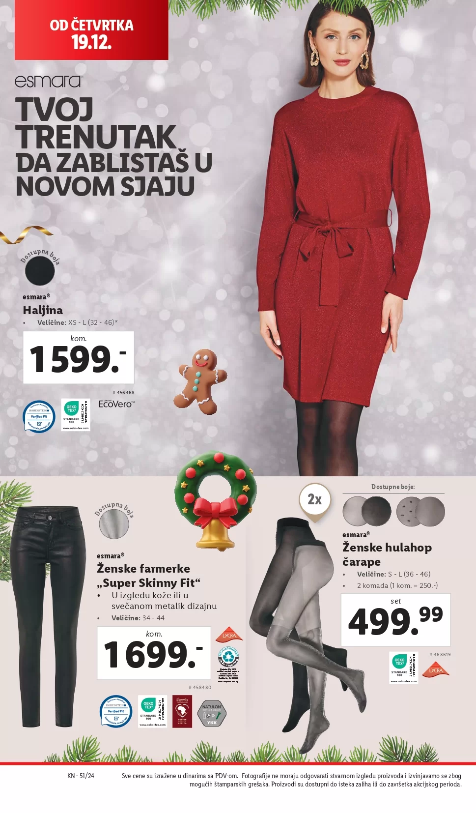 Lidl katalog NEPREHRANA 19-25.12.2024.