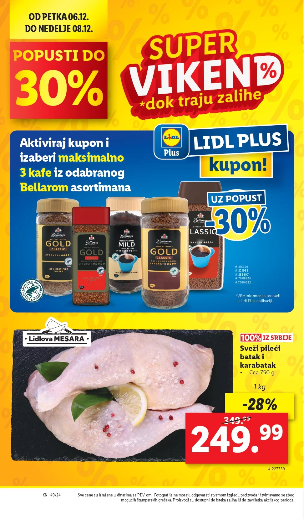Lidl katalog NEPREHRANA 5-11.12.2024.