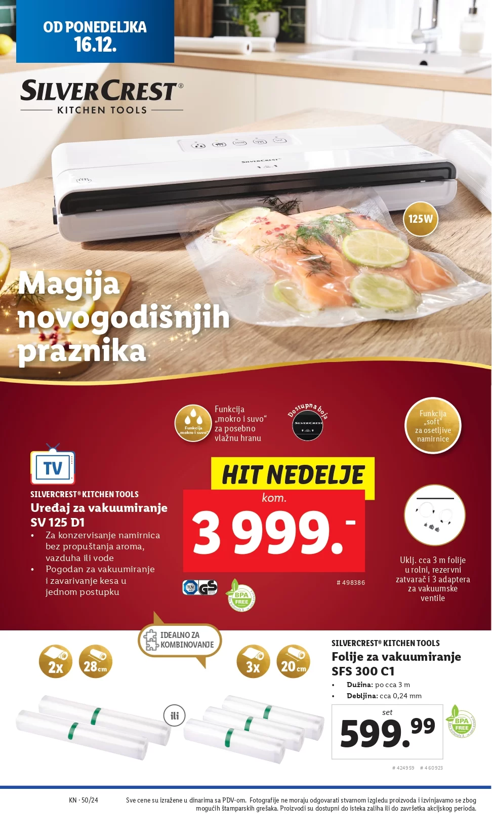 Lidl katalog NEPREHRANA 12-18.12.2024.