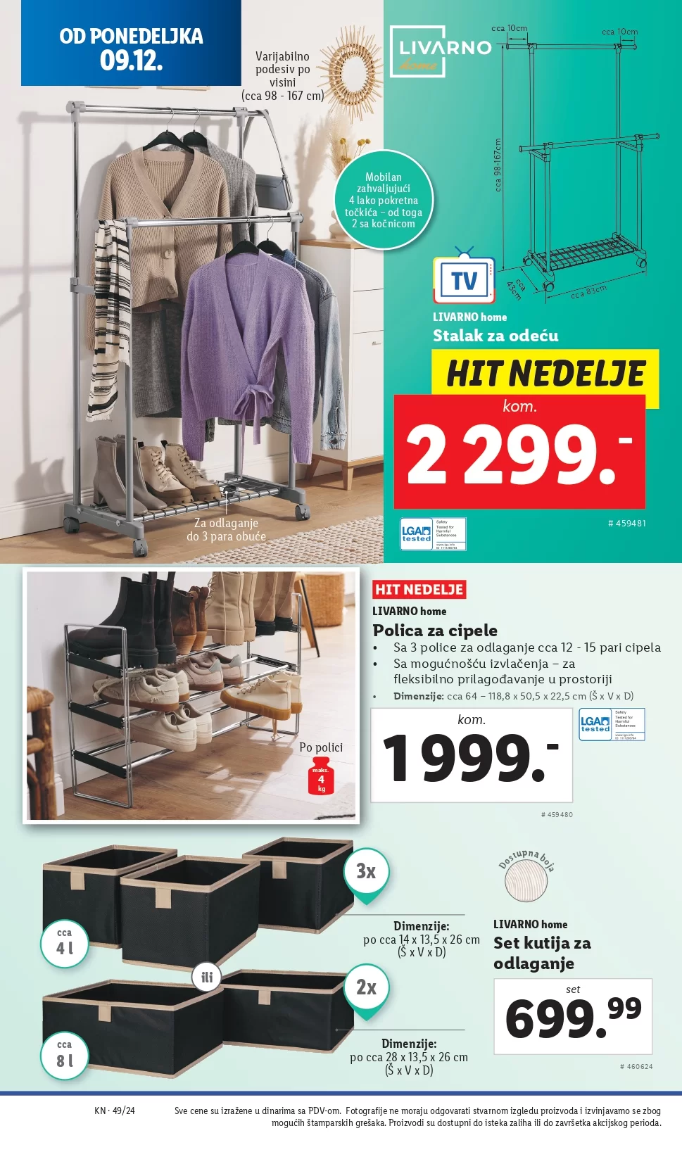 Lidl katalog NEPREHRANA 5-11.12.2024.