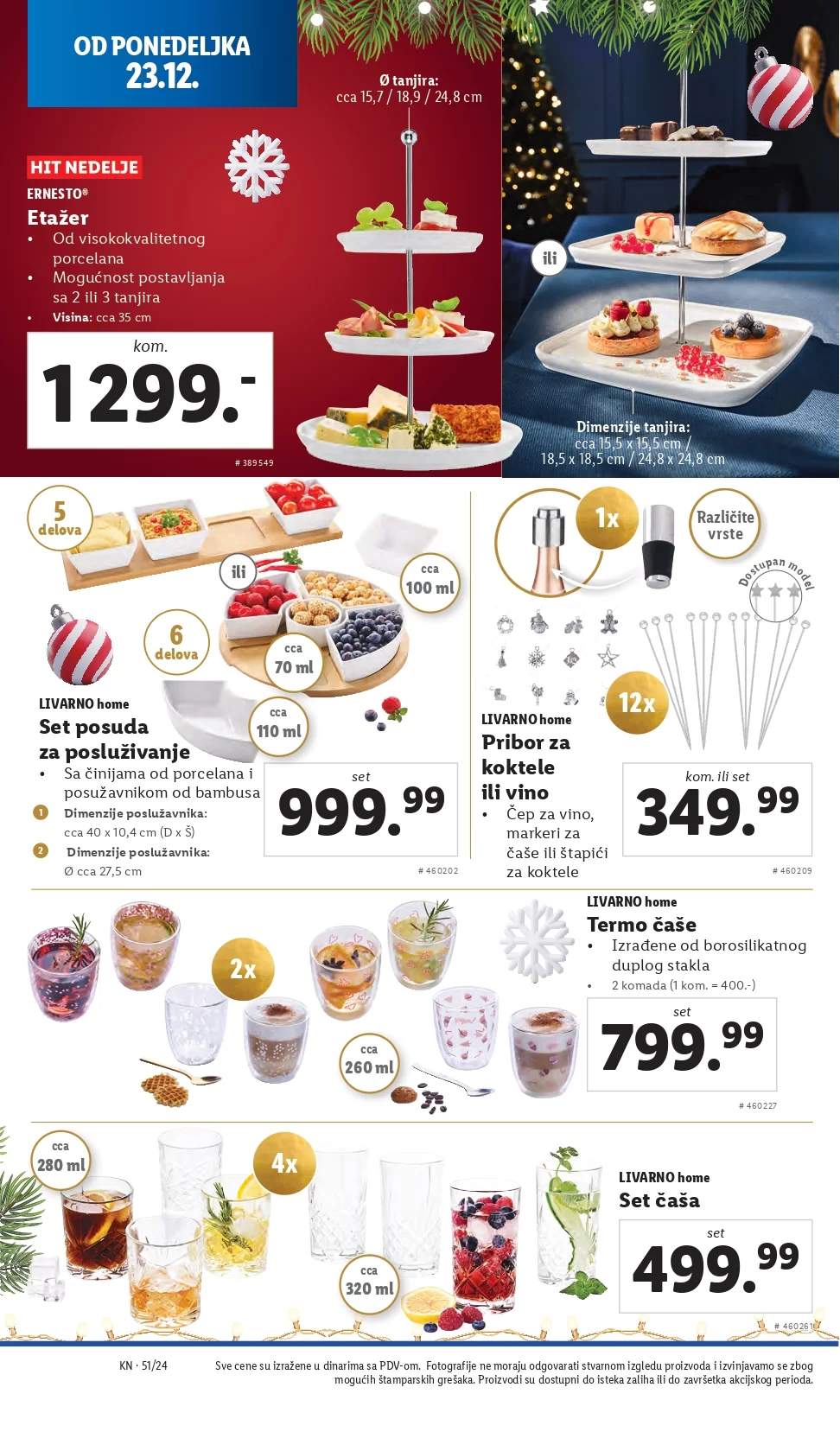 Lidl katalog NEPREHRANA 19-25.12.2024.