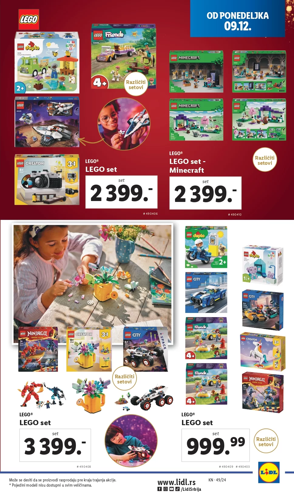 Lidl katalog NEPREHRANA 5-11.12.2024.