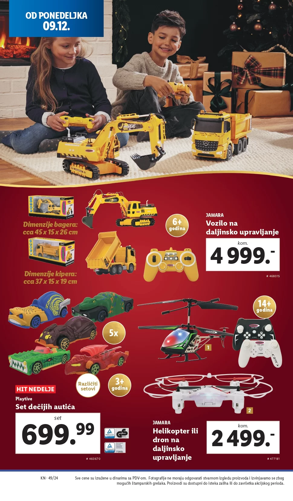 Lidl katalog NEPREHRANA 5-11.12.2024.