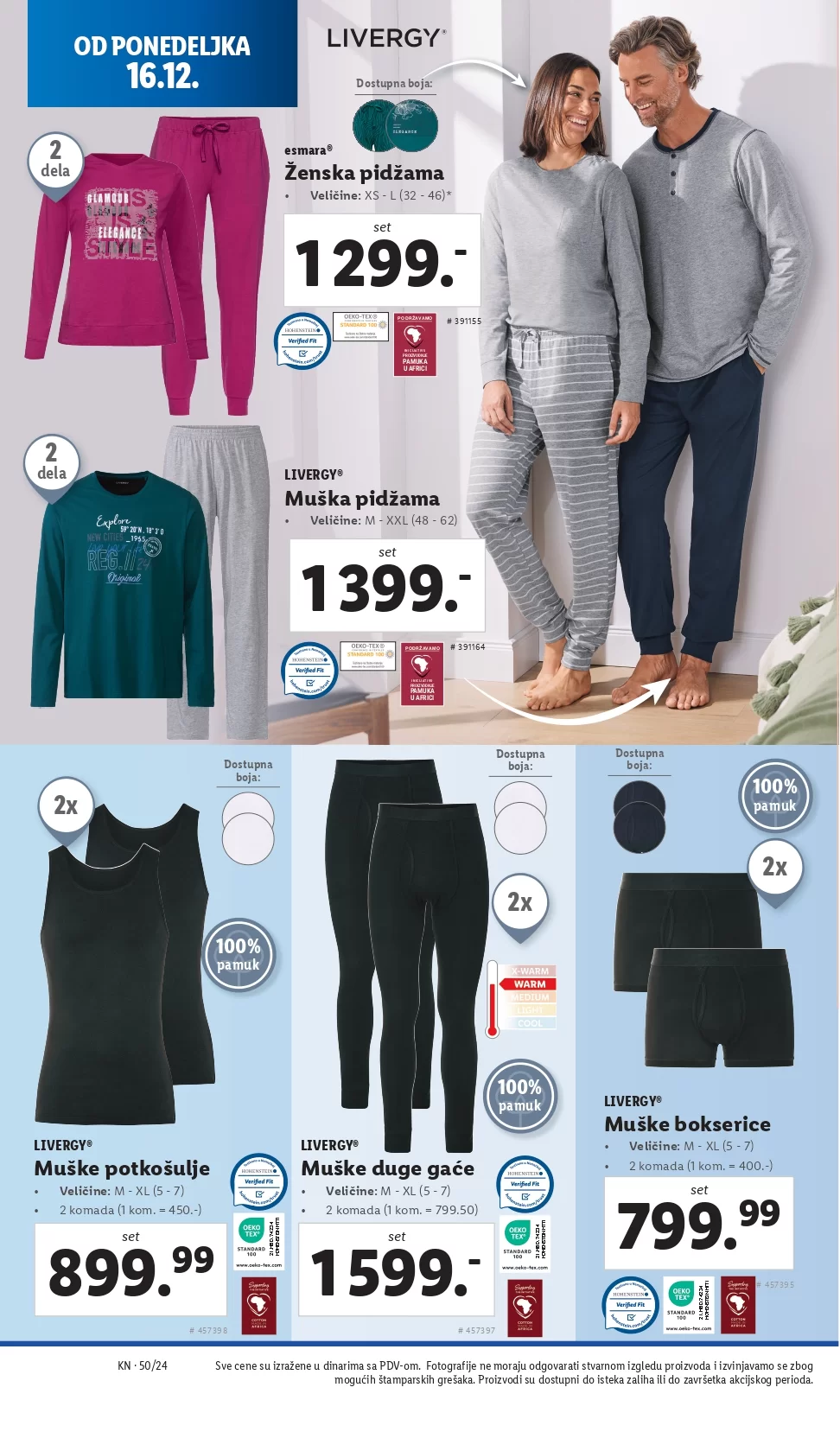 Lidl katalog NEPREHRANA 12-18.12.2024.