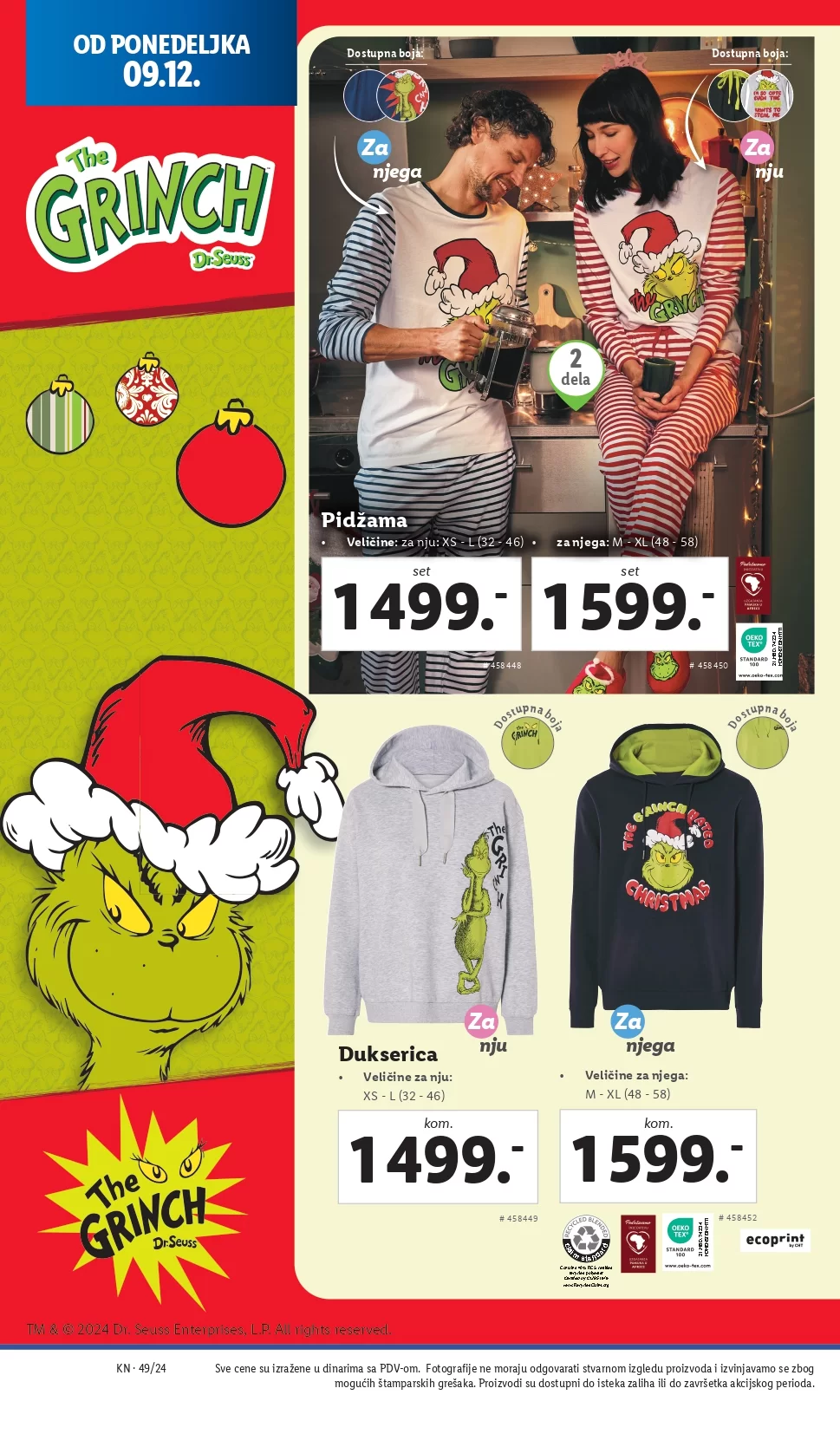 Lidl katalog NEPREHRANA 5-11.12.2024.