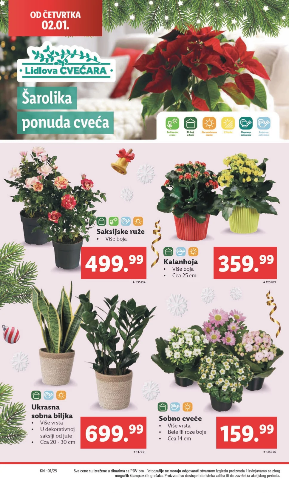 Lidl katalog PREHRANA 2-8.1.2025.