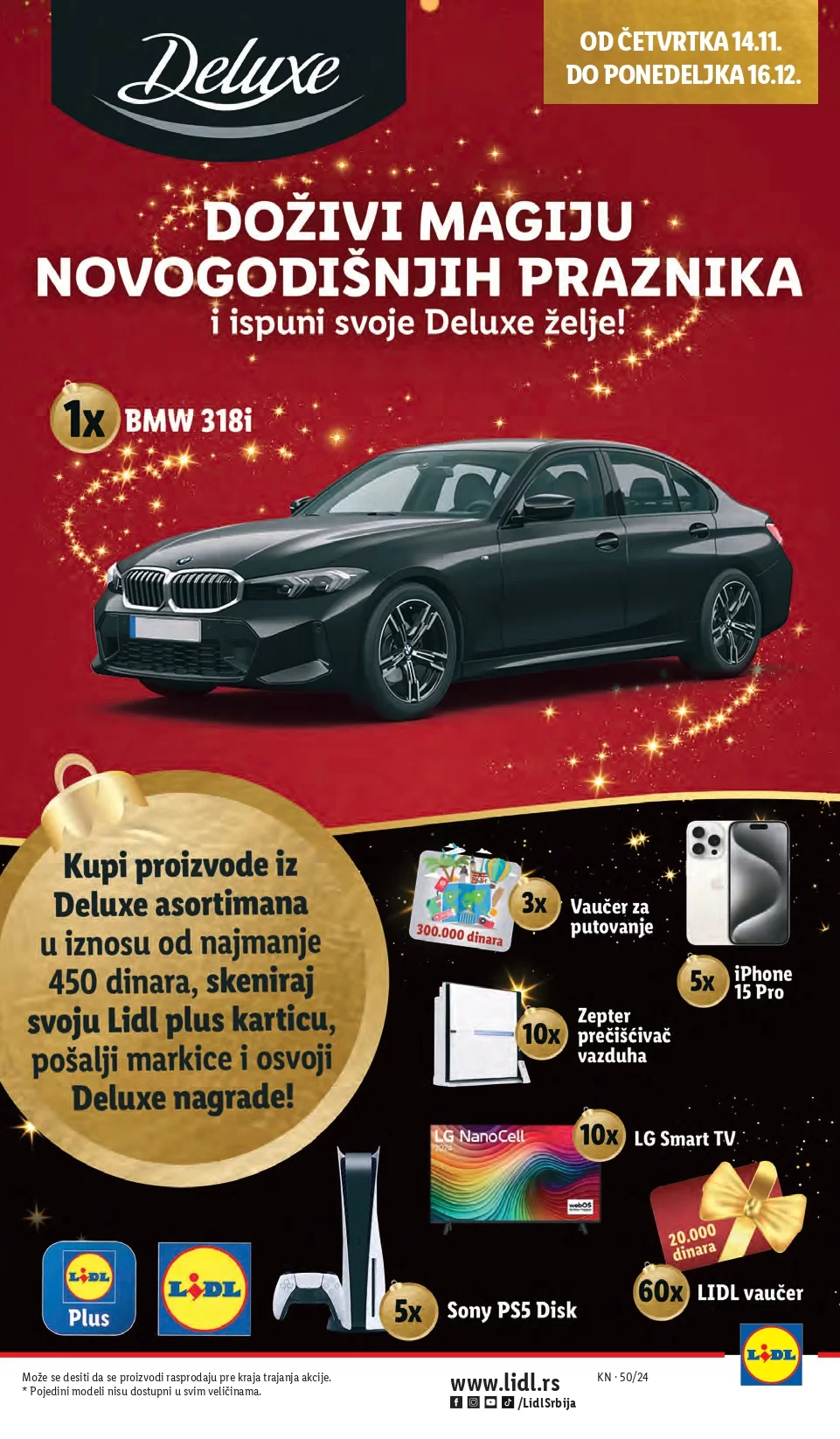 Lidl katalog PREHRANA 12-18.12.2024.