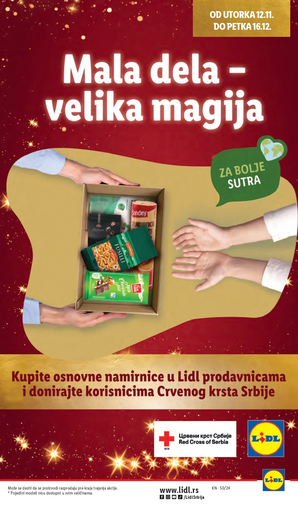 Lidl katalog PREHRANA 12-18.12.2024.