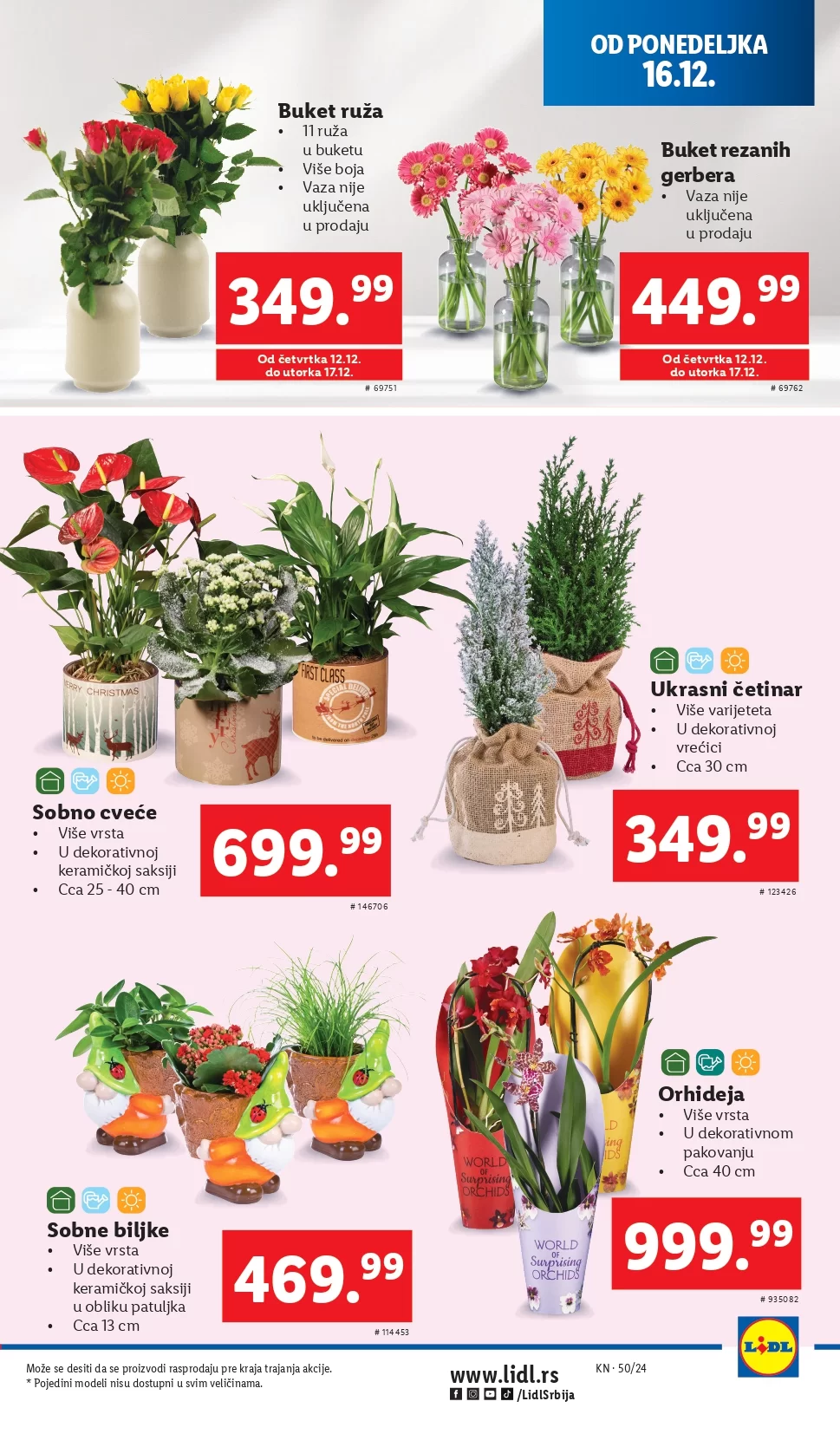 Lidl katalog PREHRANA 12-18.12.2024.