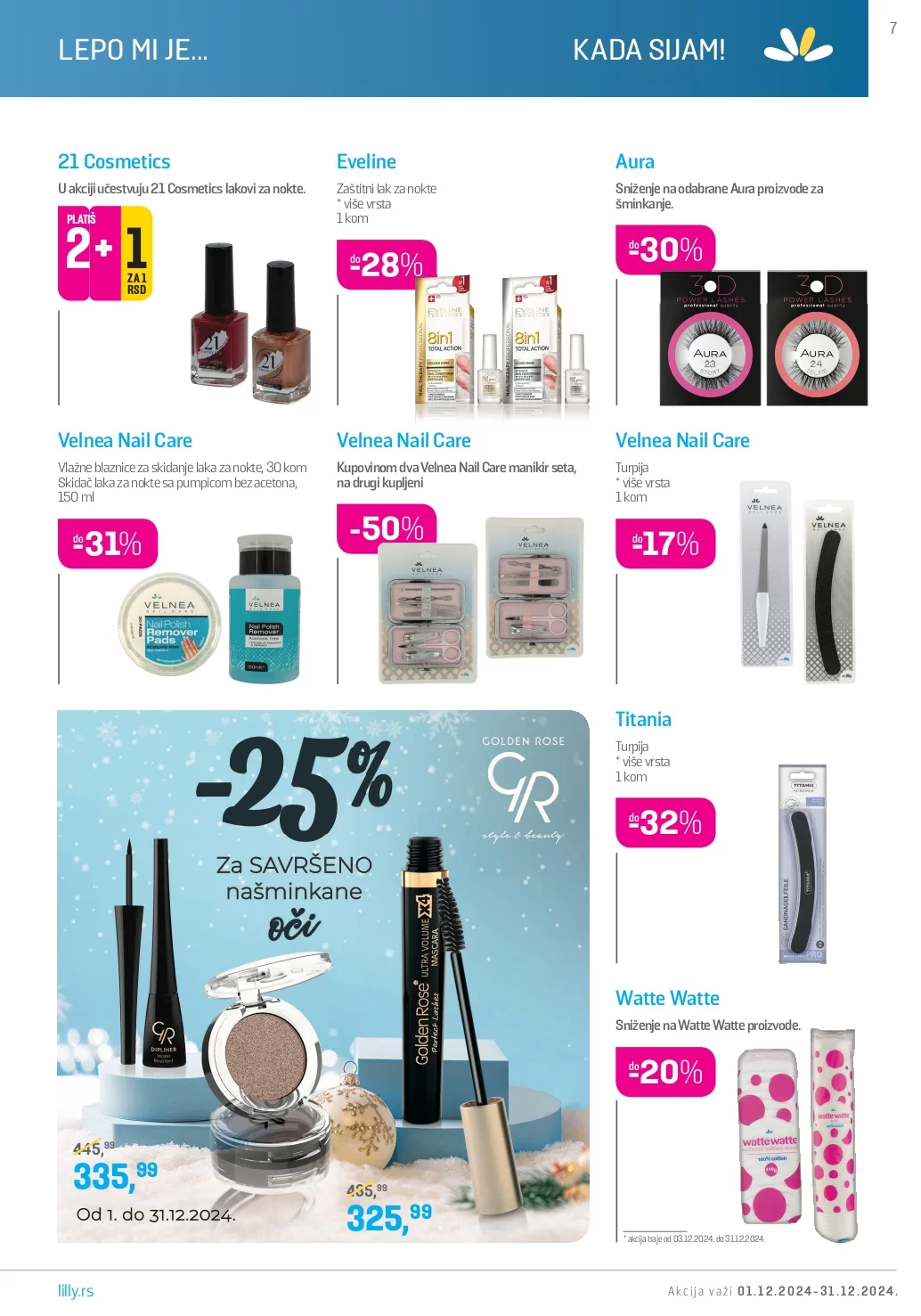 Lilly katalog DECEMBAR 2024.