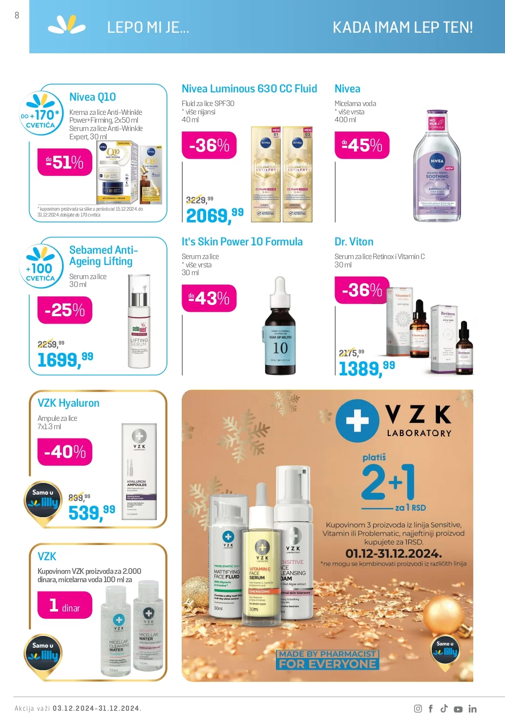 Lilly katalog DECEMBAR 2024.