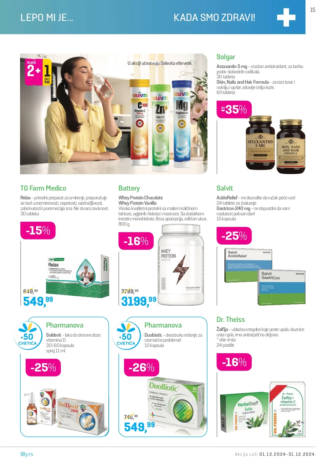 Lilly katalog DECEMBAR 2024.