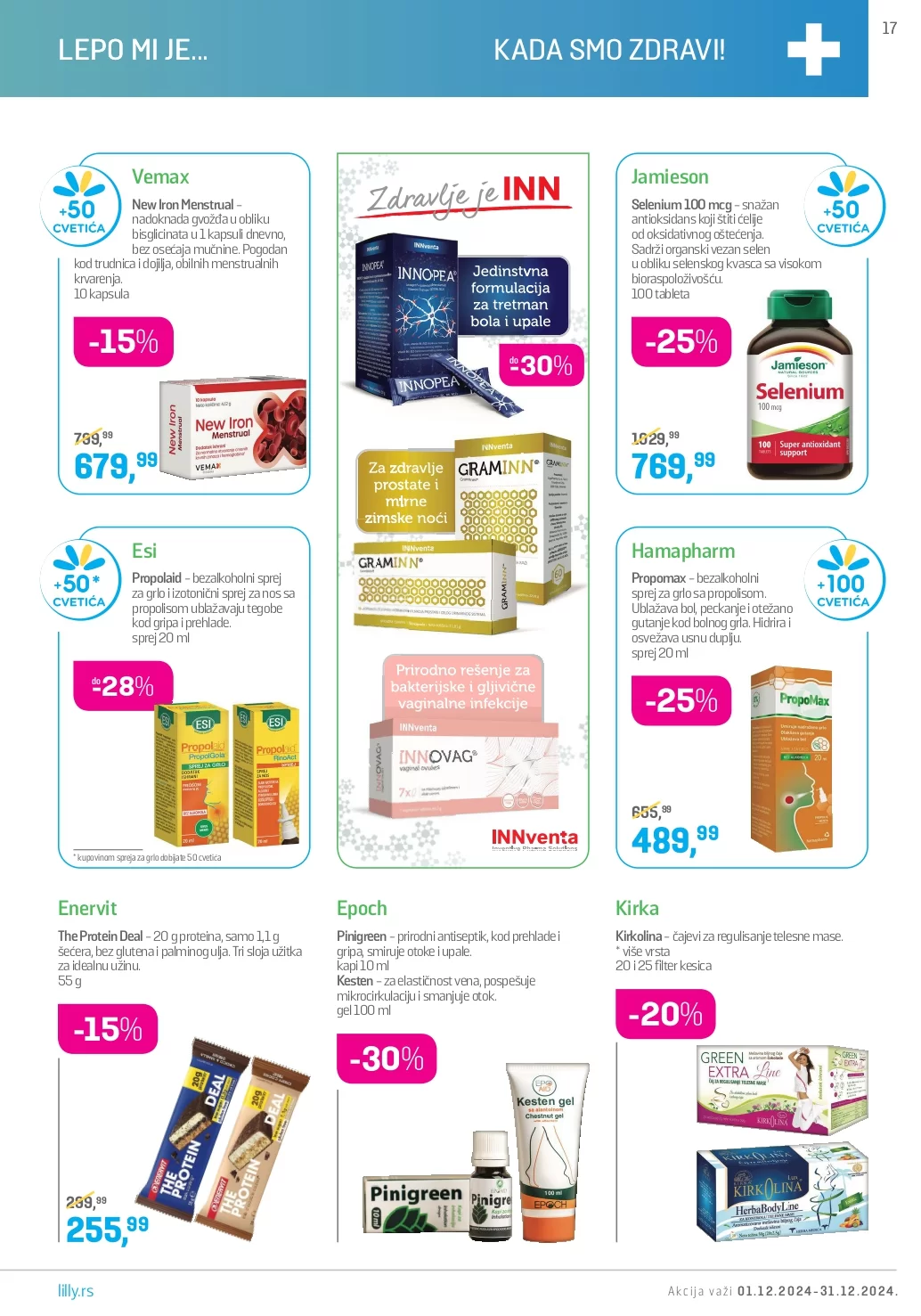 Lilly katalog DECEMBAR 2024.
