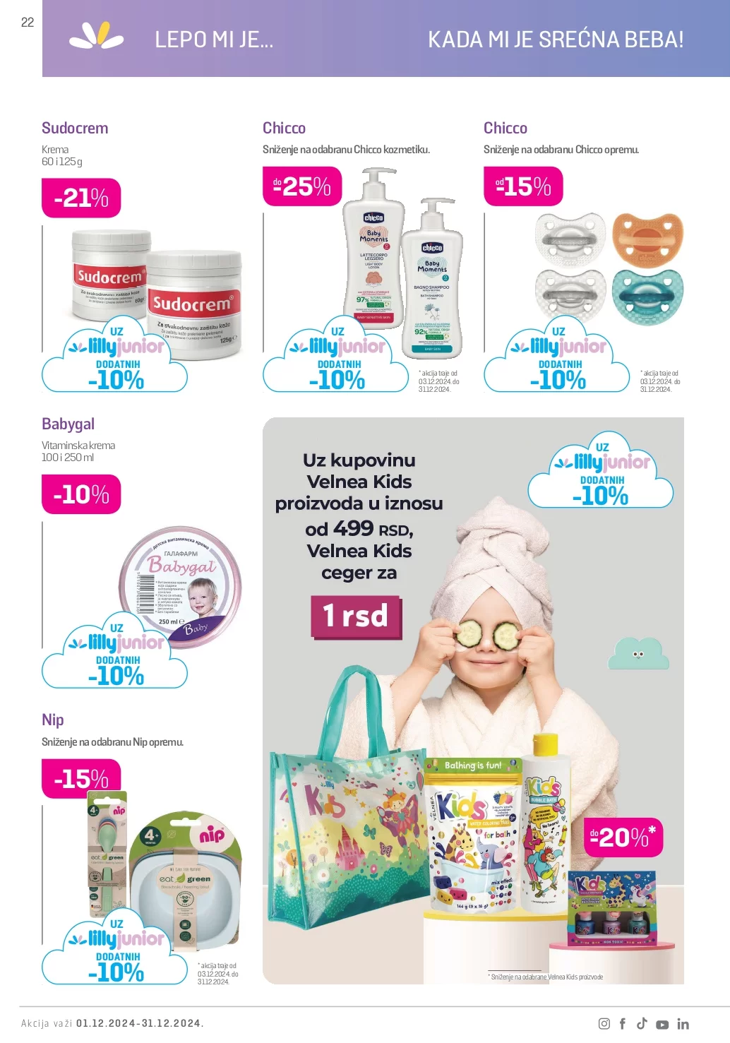 Lilly katalog DECEMBAR 2024.