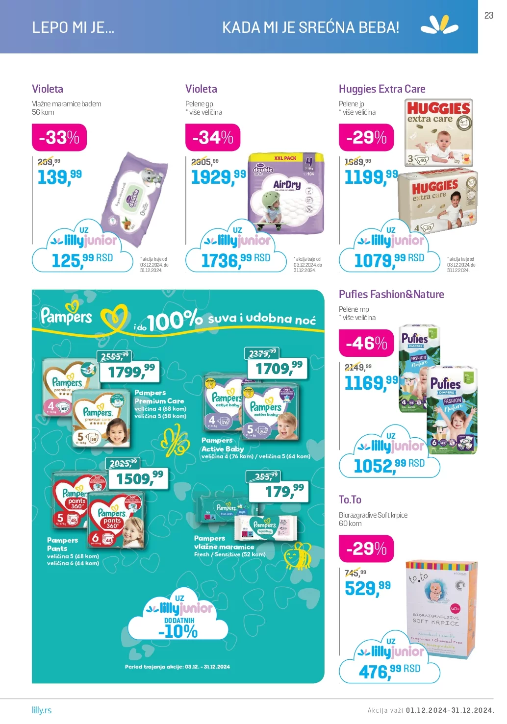 Lilly katalog DECEMBAR 2024.