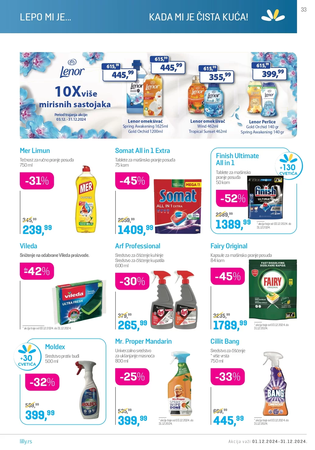 Lilly katalog DECEMBAR 2024.