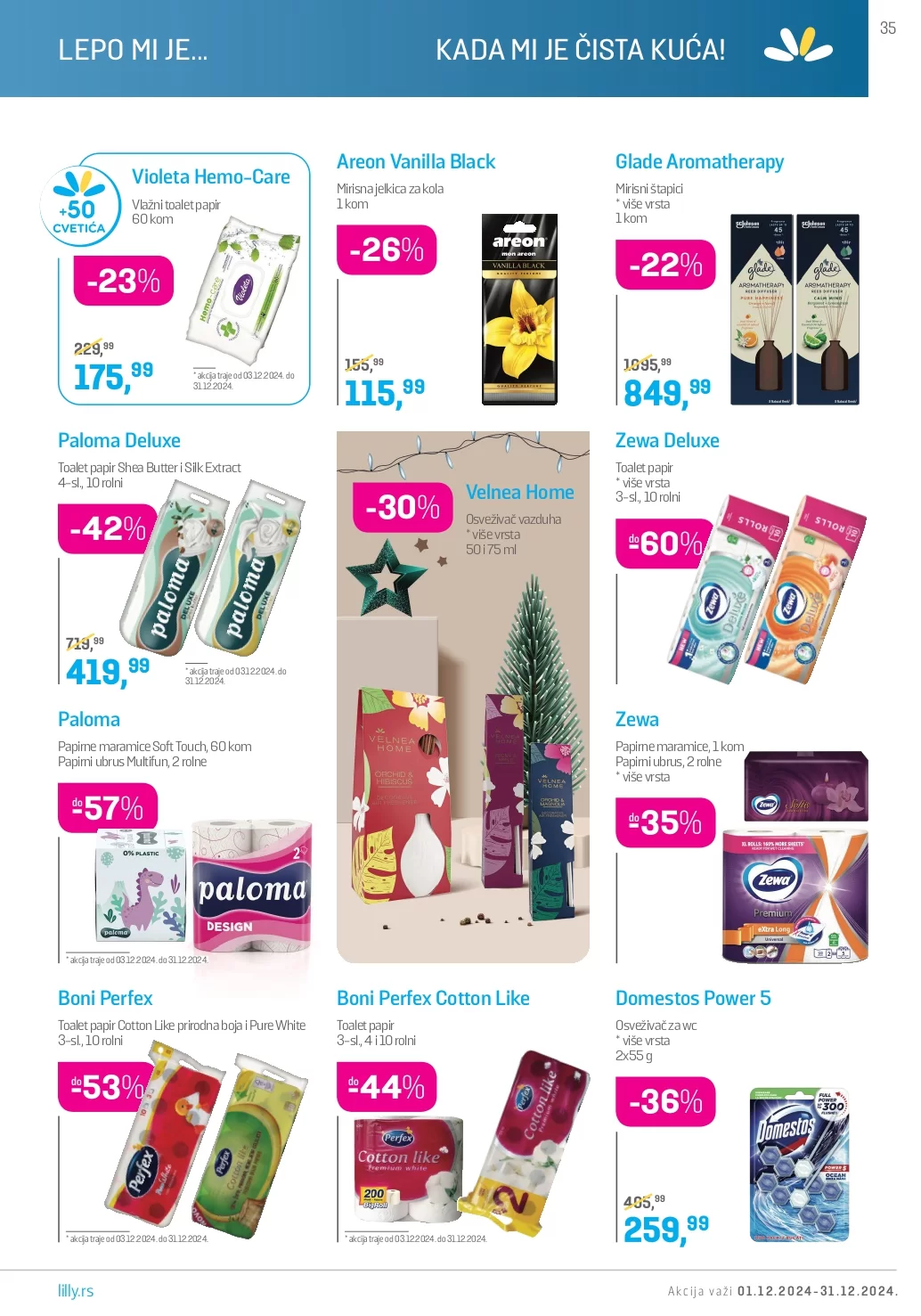 Lilly katalog DECEMBAR 2024.