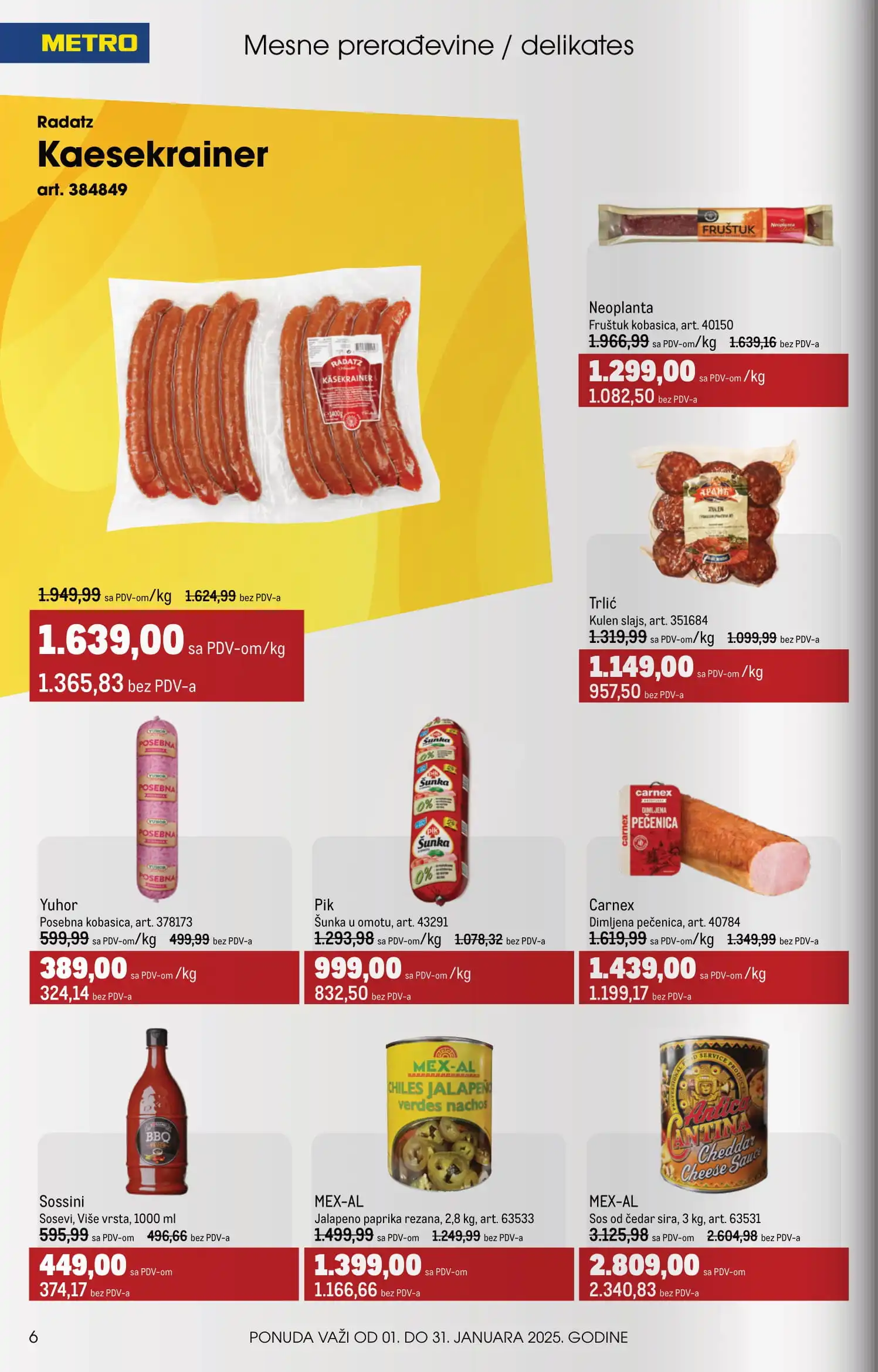 Metro katalog UGOSTITELJI 1-31.1.2025.