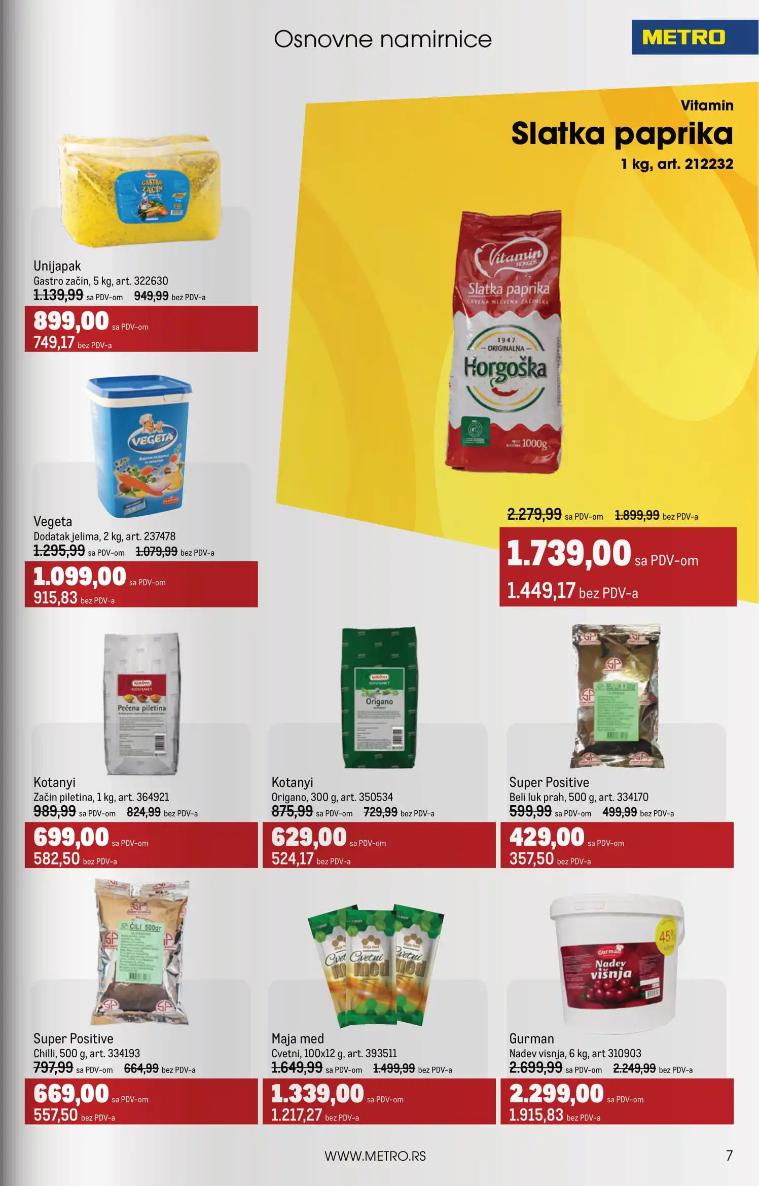 Metro katalog UGOSTITELJI 1-31.1.2025.