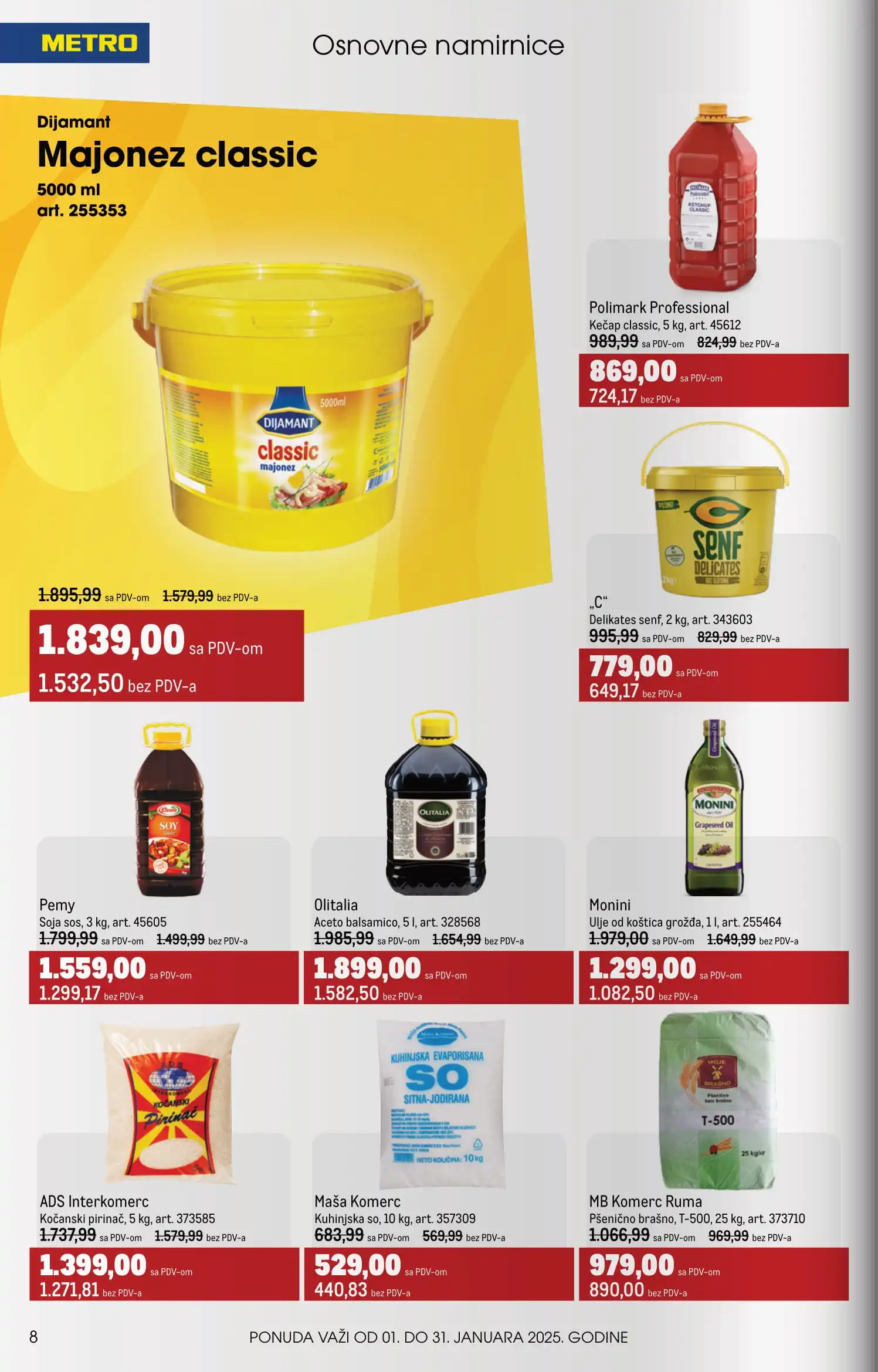 Metro katalog UGOSTITELJI 1-31.1.2025.