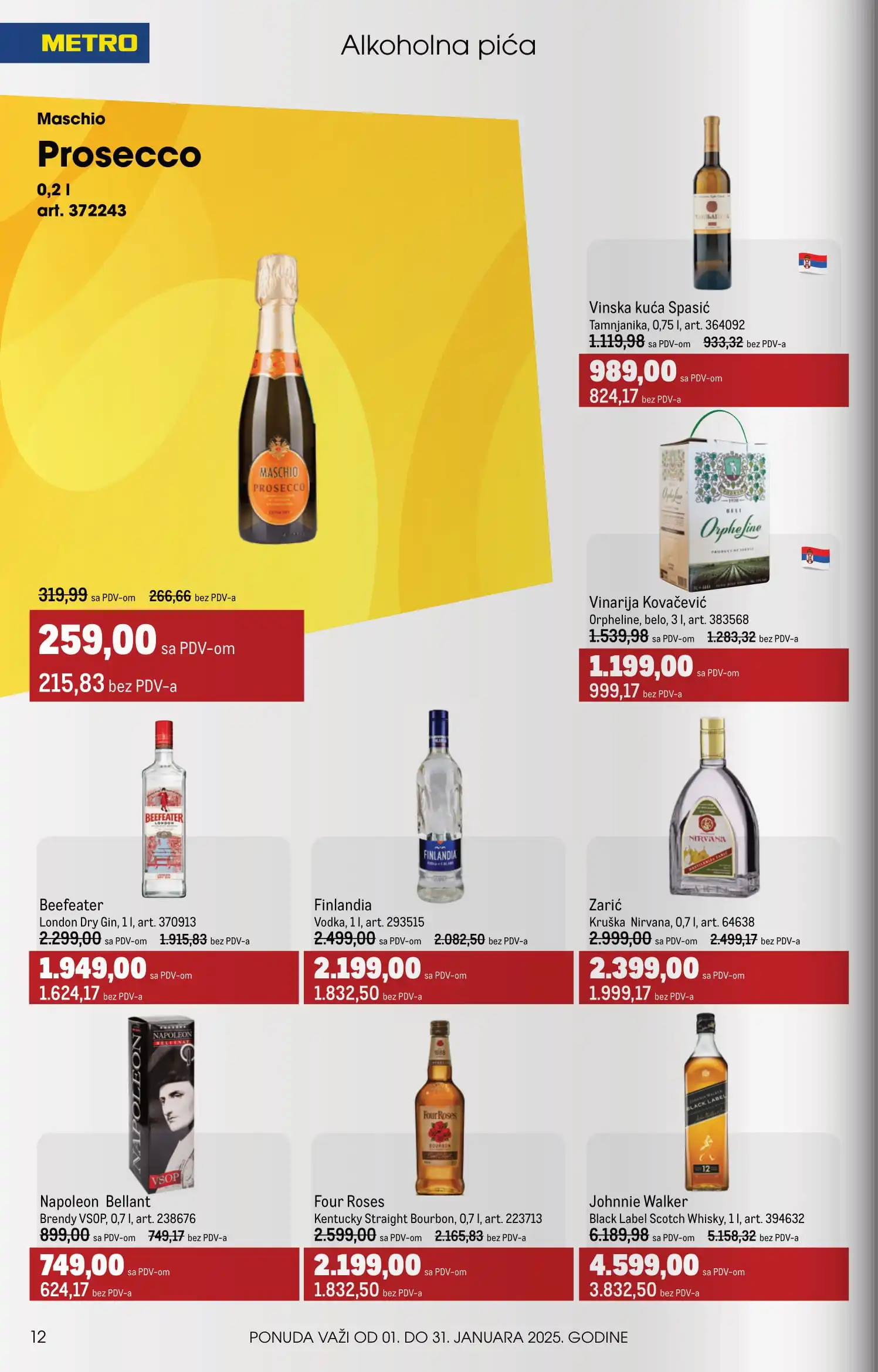 Metro katalog UGOSTITELJI 1-31.1.2025.