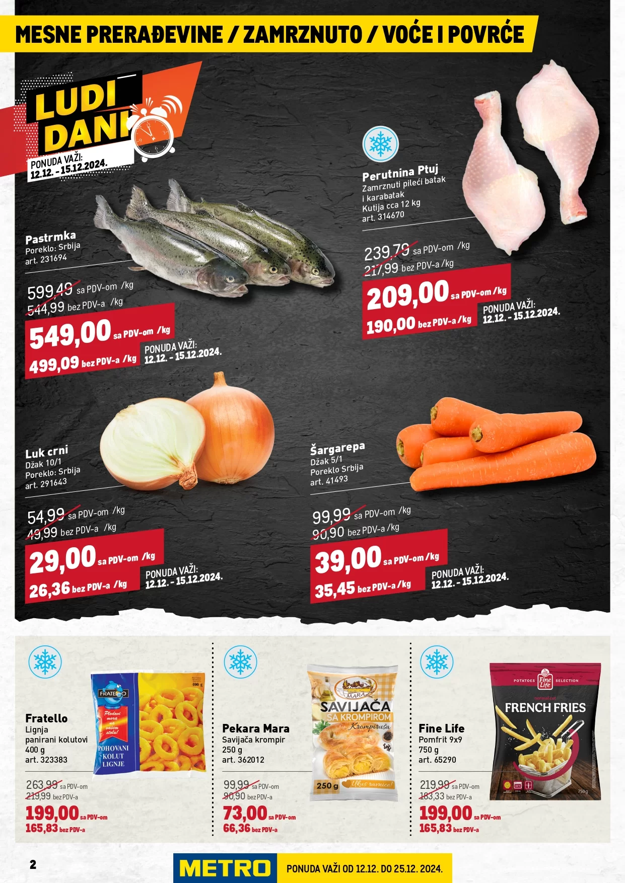 Metro katalog PREHRANA/NEPREHRANA 12-25.12.2024.