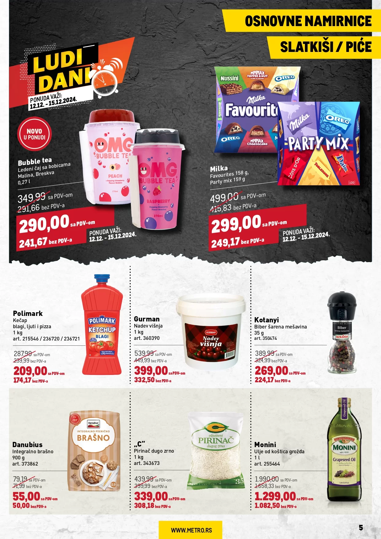 Metro katalog PREHRANA/NEPREHRANA 12-25.12.2024.