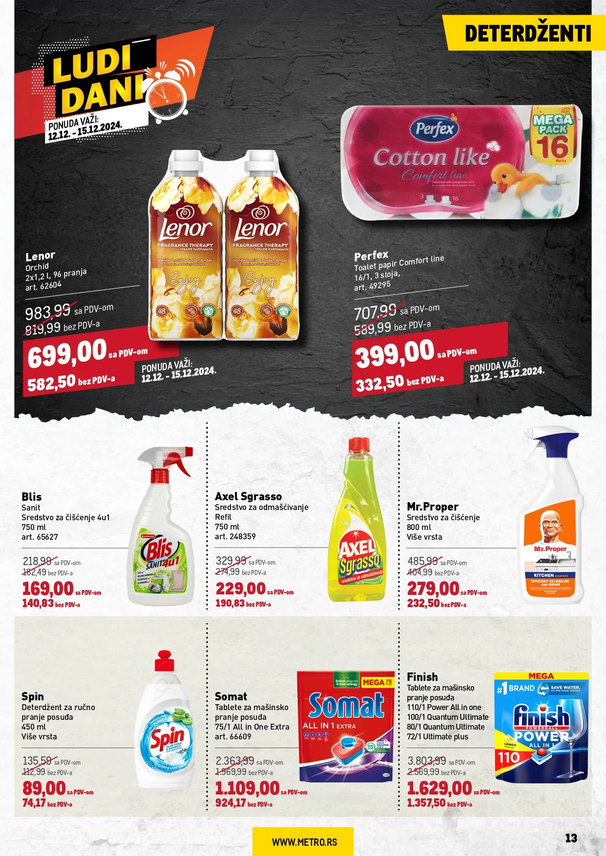 Metro katalog PREHRANA/NEPREHRANA 12-25.12.2024.