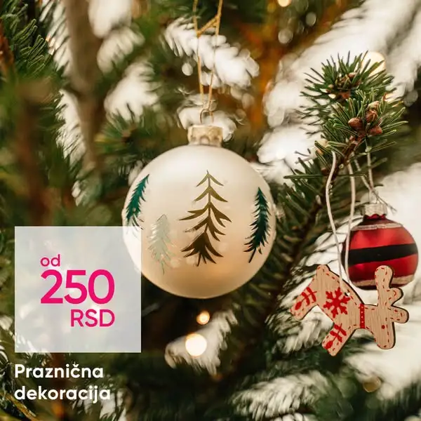 Pepco UKRASI ZA JELKU decembar 2024.