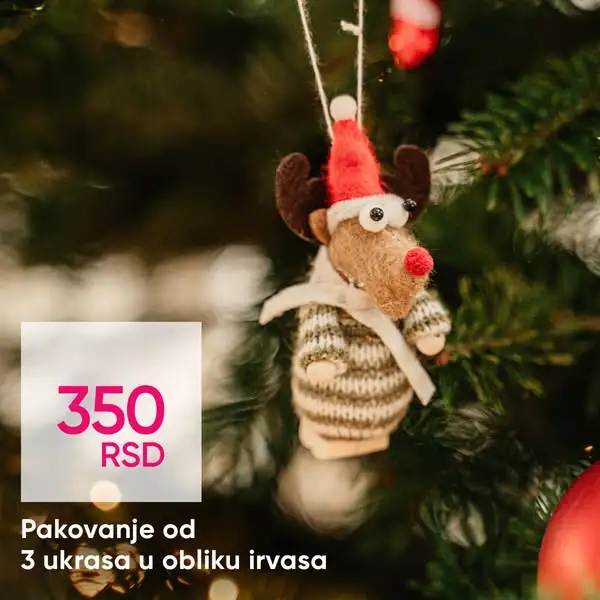 Pepco UKRASI ZA JELKU decembar 2024.