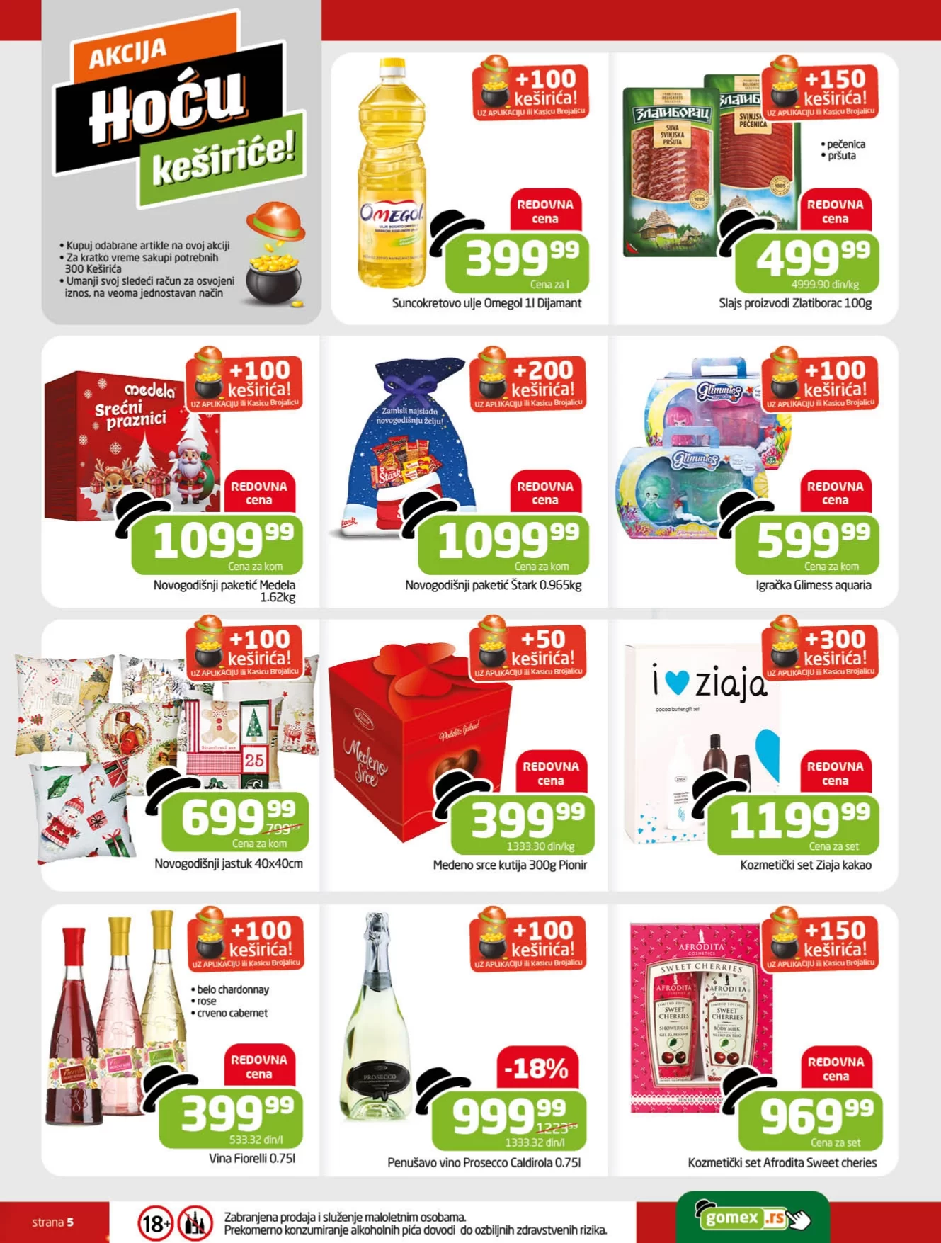 Gomex katalog TEMA MESECA 9.12.2024-5.1.2025.