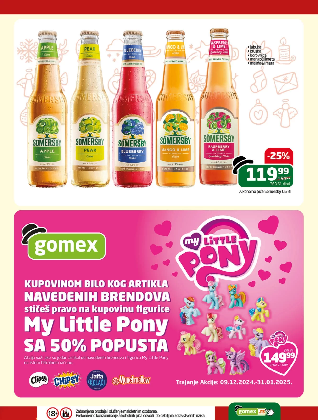 Gomex katalog TEMA MESECA 9.12.2024-5.1.2025.