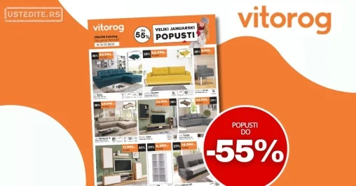 Vitorog VELIKI JANUARSKI POPUSTI 16-21.1.2025.