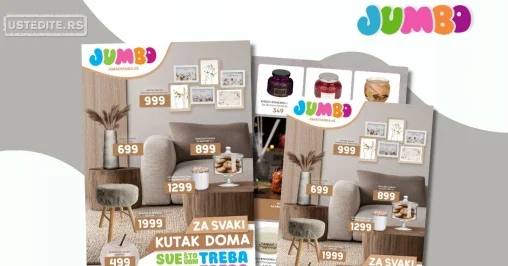 Jumbo katalog HOME - sniženje do isteka zaliha