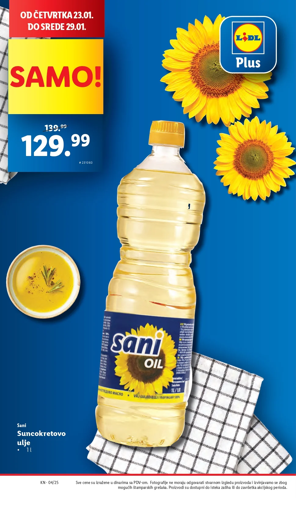 Lidl katalog PREHRANA 23-29.1.2025.