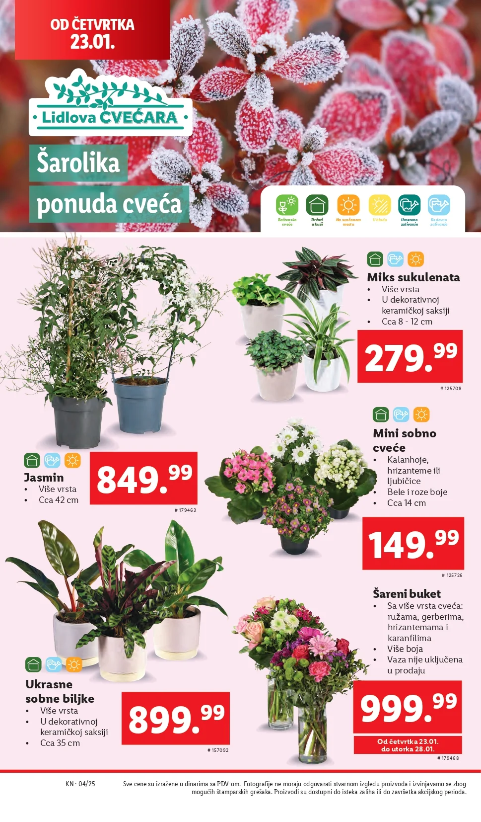 Lidl katalog PREHRANA 23-29.1.2025.