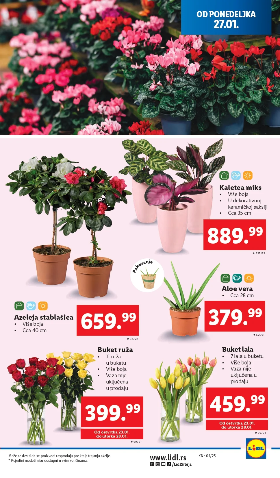Lidl katalog PREHRANA 23-29.1.2025.