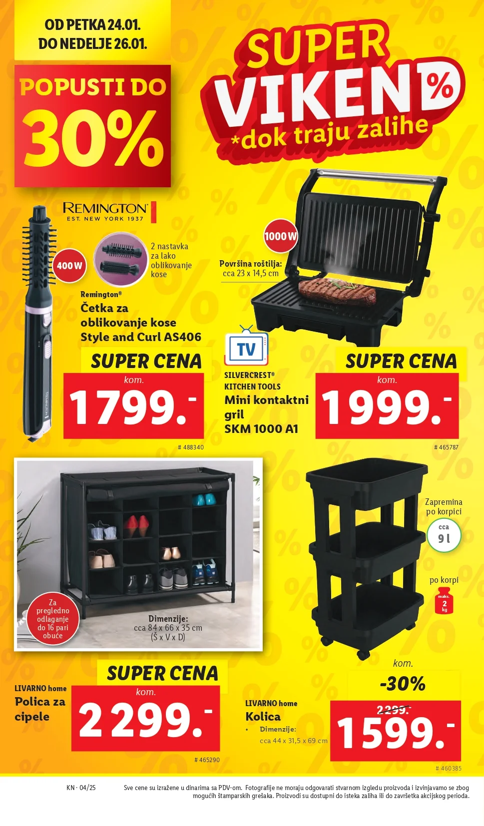 Lidl katalog PREHRANA 23-29.1.2025.
