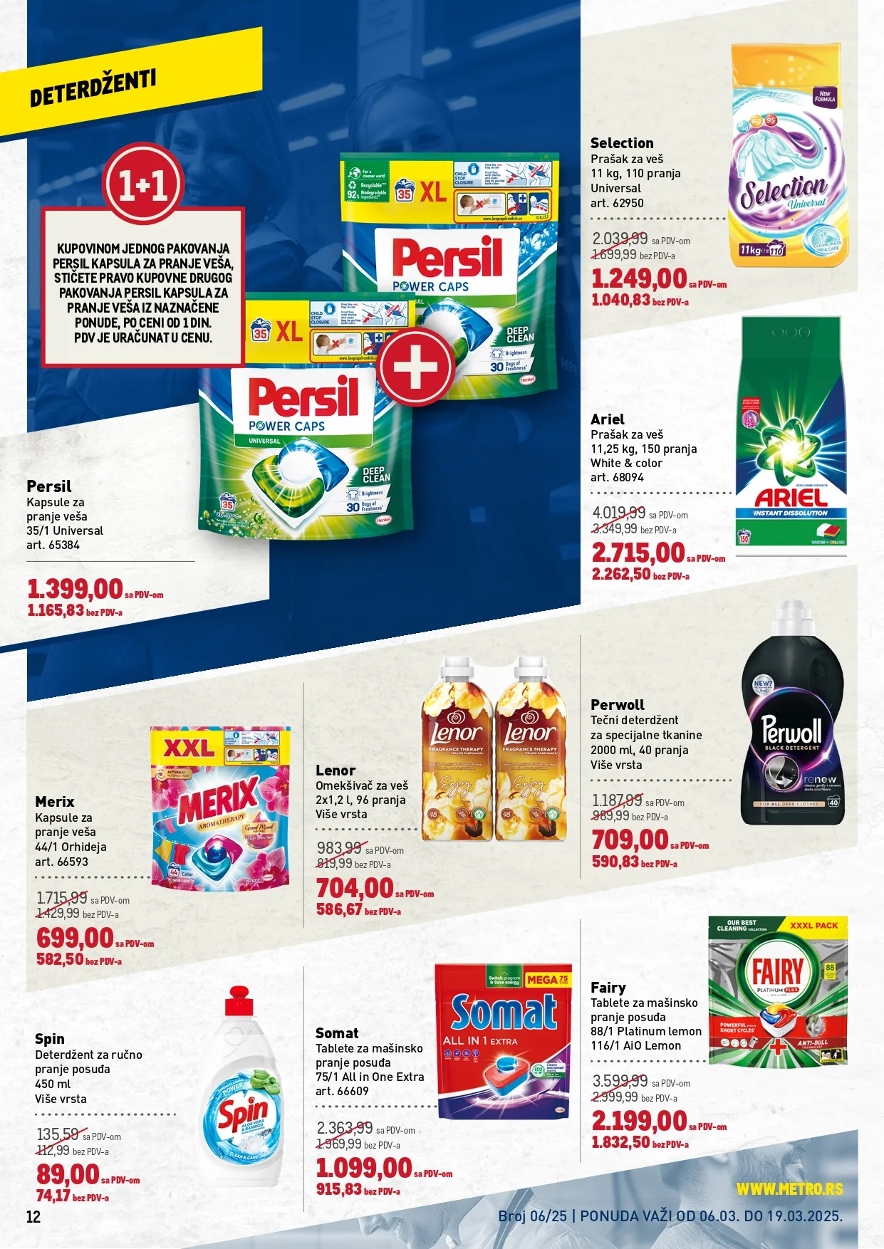 Metro katalog PREHRANA/NEPREHRANA 6-19.3.2025.
