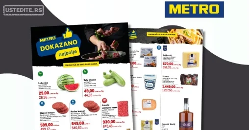 Metro katalog DOKAZANO 30.7-3.8.2025.