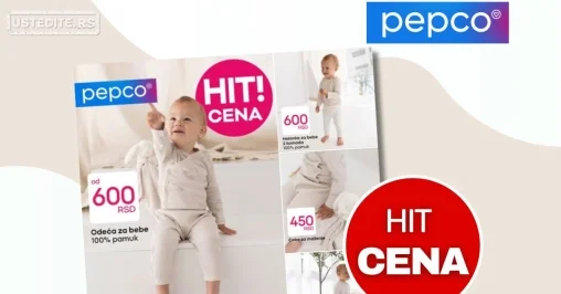 Pepco akcija BEBE jul 2025.