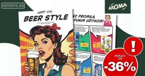 Aroma akcija PIVO 25.7-7.8.2025.