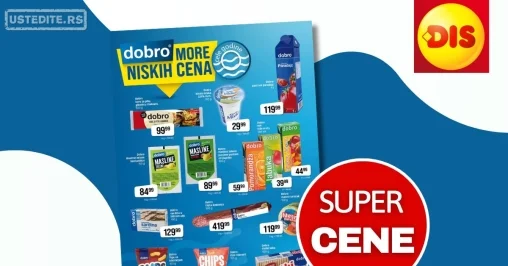 Dis katalog MORE NISKIH CENA 31.7-13.8.2025.