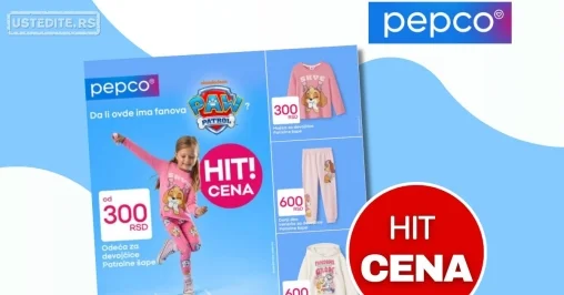 Pepco ODEĆA ZA DEVOJČICE 7-20.8.2025.