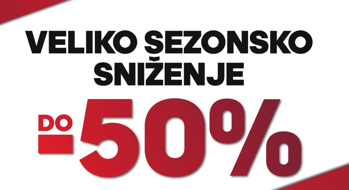 Planeta Sport SEZONSKO SNIŽENJE 8.7-5.9.2025.